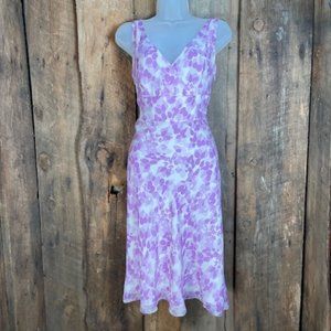 Ann Taylor Silk Sleeveless Fit and Flare Dress - Size 4